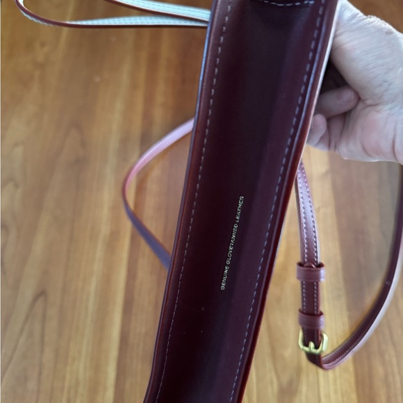 COPY - Coach Colorblock 1941 Soho Leather Crossbody Chalk and Burgundy - Picture 7 of 12